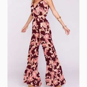 Show Me your mumu Jagger Jumpsuit Vine S